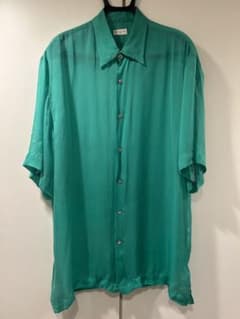 DRIES VAN NOTEN 半袖シャツ Lサイズ グリーンのサムネイル