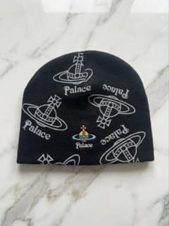 Palace Vivienne Westwood ニット帽 ブラック - メルカリ