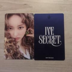 IVE SECRET ガウル トレカのサムネイル