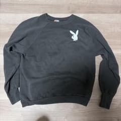 PLAYBOY プレイボーイ vintage スウェット 80sブラック XLのサムネイル