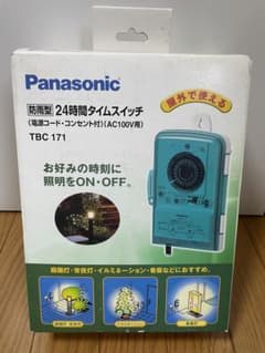 Panasonic パナソニック 防雨型 24時間タイムスイッチ TBC171のサムネイル