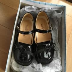 だんぼ様専用♡19cmブラック☆フォーマルシューズのサムネイル