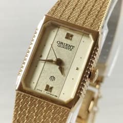 【稼働/新品電池】オリエント ブレイン オクタゴン べっ甲 レディース クォーツ Orient レディース D4586Z-40 日本製 クオーツ稼働品 - メルカリ