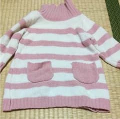 ニットワンピース 西松屋 80のサムネイル