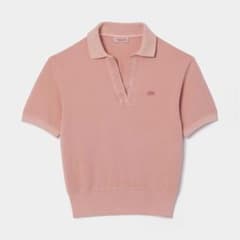 LACOSTE ポロシャツ ピンク　半袖のサムネイル