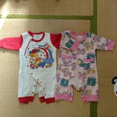 まき様 専用 裏起毛 ロンパース ２点セットのサムネイル