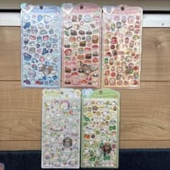 正規品うるちゅるPOPシール 5種セットのサムネイル