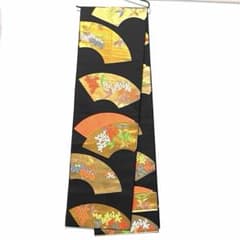 ⭐❣️華やかな扇面文様の袋帯です♪ ✨袋帯 扇面模様 正絹 - メルカリ