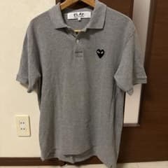 PLAY COMME des GARCONS ポロシャツ グレー L - メルカリ
