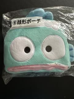匿名配送★ハンギョドン　当たりくじ　顔型ポーチのサムネイル