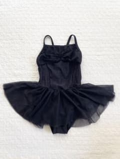 Chacott チャコット ♡キッズ レオタード 120K ブラック チュチュのサムネイル