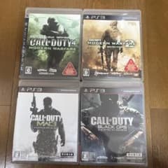 Call of Duty PS3 4本セットのサムネイル