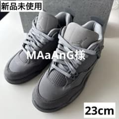 AIR JORDAN 4 RETRO SE(GS)エアージョーダン23cmグレー - メルカリ