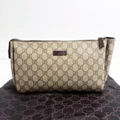 グッチ 3128 GGスプリーム クラッチバッグ pvc レザー GUCCI - メルカリ