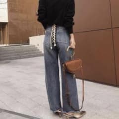 Ameri VINTAGE レースアップデニムのサムネイル