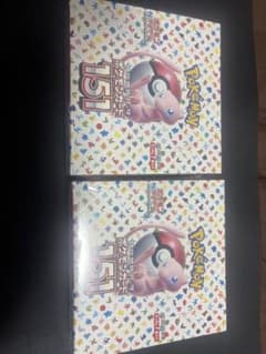 ポケモンカードゲーム 強化拡張パック 151 BOX 2個セットのサムネイル
