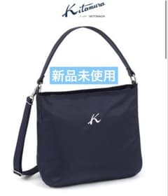 Kitsumura ネイビー 2way セミショルダーバッグ - メルカリ