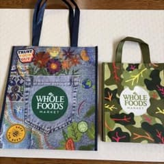 WHOLE FOODS MARKET エコバッグ 2枚セットのサムネイル