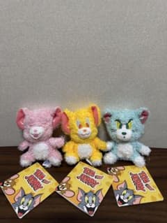 톰과 제리 컬러 인형 3 체 세트