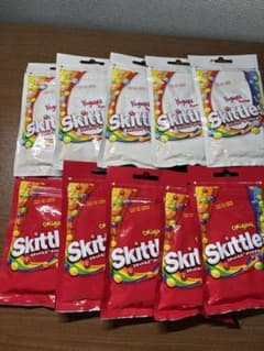 Skittles スキットルズ オリジナル ヨーグルト味 10袋セットのサムネイル