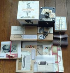 コラージュ収納ボックス＆紙モノおすそ分け ハッピーセット 匿名配送のサムネイル