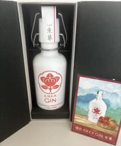 橘花KIKKA GIN 朱華（はねず） 150ml　クラフトジン　箱付のサムネイル