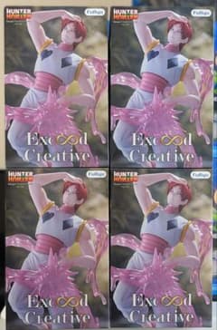 HUNTER×HUNTER 히소카 Exceed Creative 4체 세트