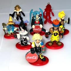 コカ・コーラ ファイナルファンタジー フィギュア 8体セット - メルカリ