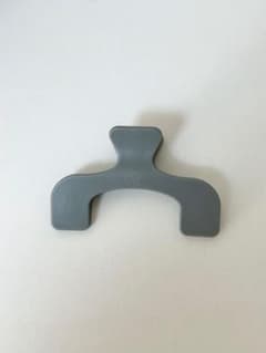 U字型クリップ グレーのサムネイル