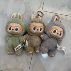ラブブ正規 ぬいぐるみ キーホルダー 3点セットのサムネイル