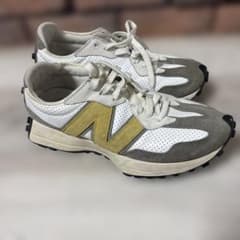 New Balance スニーカー ホワイト カーキーのサムネイル