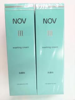送料無料】NOVⅢ ウォッシングクリーム 120g×2本セット - メルカリ
