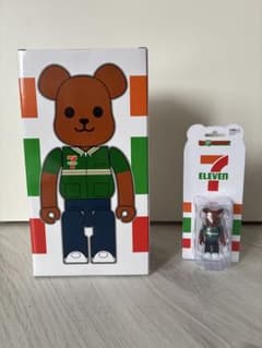 BE@RBRICK 7-ELEVEN 400% & 100% セブンイレブンのサムネイル