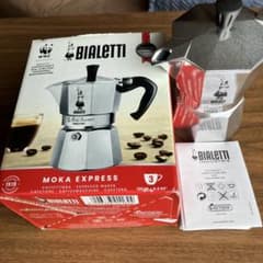 Bialetti Moka Express 3カップ用 直火式のサムネイル