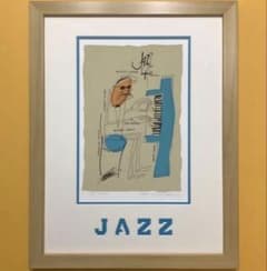 絵画・額縁・版画・津田耕・Piano・シルクスクリーン・美術品