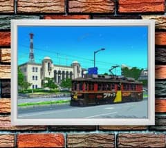 鈴木英人・豊橋・終わりなき日々【A4サイズ写真ポスターフレーム付き全