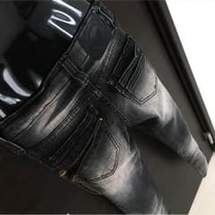 【d.i.a】形のキレイな❤︎ヴィンテージ風 ブラックデニムのサムネイル
