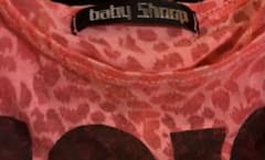 Baby Shoop 半袖Tシャツ ピンク レオパード柄のサムネイル