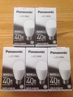 交渉中《新品未使用》LDA7L-H/40/W LED電球 Panasonicのサムネイル