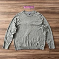 美品】パタゴニア オーガニックコットン混 ニット クルーネック