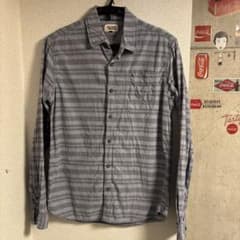 HILFIGER DENIM 長袖シャツ グレー ボーダーのサムネイル