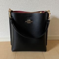 COACH コーチ モリー バケットバッグ 22 CA177 2way ブラック - メルカリ
