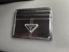 PRADA シルバー レザー カードケースのサムネイル