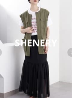 【新品】SHENERY シーナリー　ロングスカート シアー　結婚式　パーティーのサムネイル