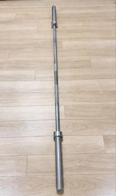 【直接引き取り】オリンピックシャフト 20kg 220cm バーベルシャフトのサムネイル