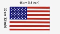 アメリカ国旗 星条旗 フラッグ 45cm×30cmのサムネイル