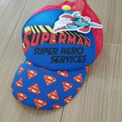 ふぅ～様専用Kidsスーパーマンメッシュキャップのサムネイル