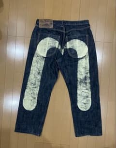 激レア】EVISU YAMANE 1959B 大カモメ ペイント デニム 36 - メルカリ