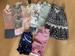 女の子　夏物　まとめ売りのサムネイル