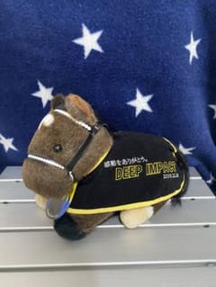 ディープインパクト　感動　ウマ娘 ぬいぐるみ 競馬 AVANTI アヴァンティ